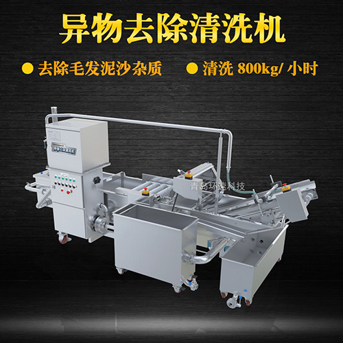 毛輥果蔬清洗機(jī)，氣泡清洗，清洗800kg小時